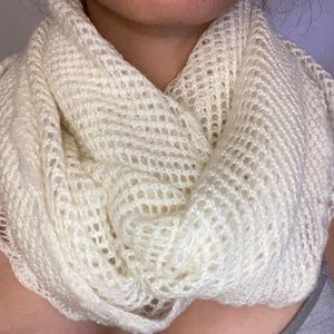 Waffle-knit Scarf